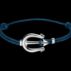 Bracelet, cord, stainless steel