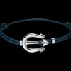 Bracelet, cord, stainless steel