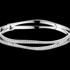 Bracelet, 18k white gold, diamonds