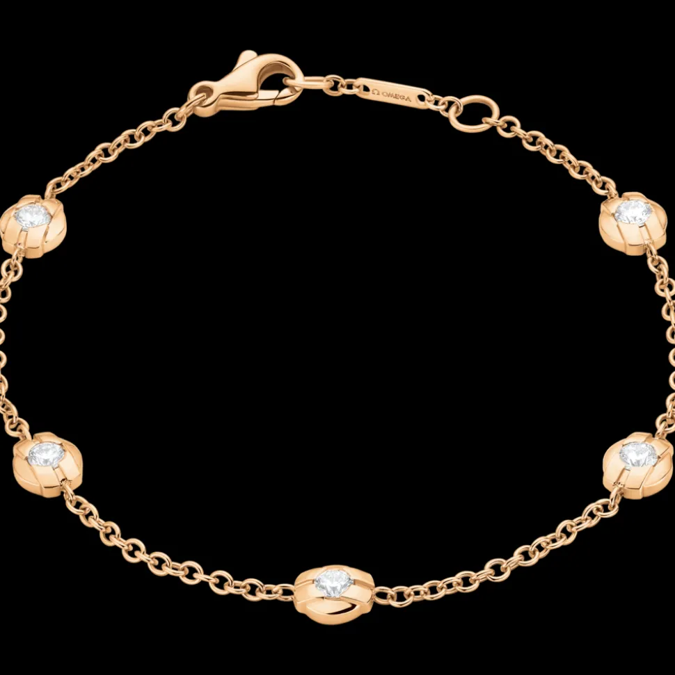 Bracelet, 18k yellow gold, diamonds