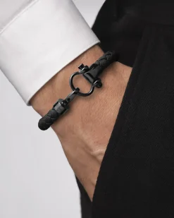 Bracelet, nylon, stainless steel