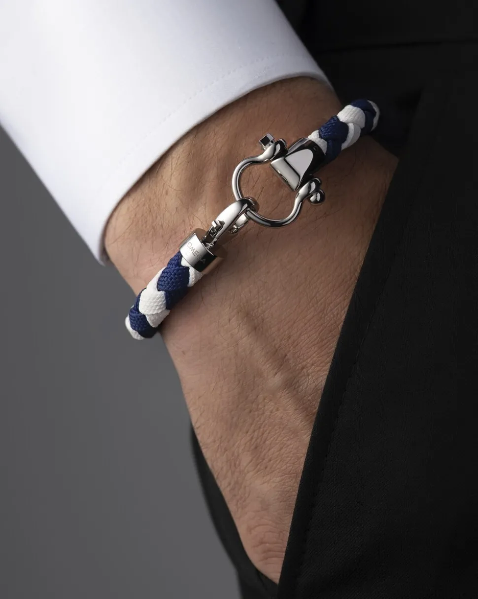 Bracelet, nylon, stainless steel