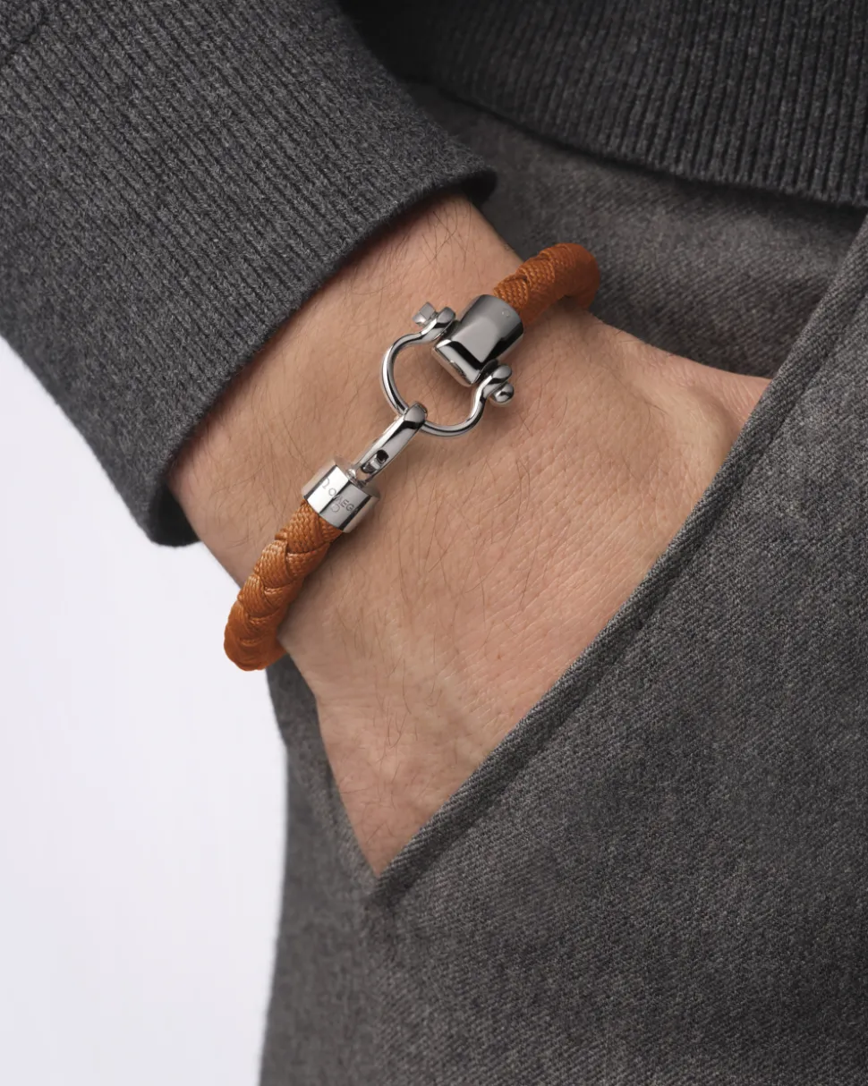 Bracelet, nylon, stainless steel