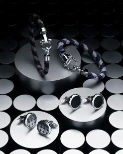 Bracelet, nylon, stainless steel