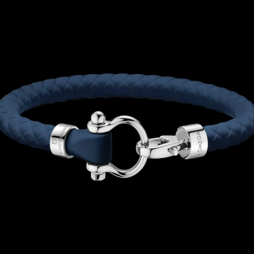 Bracelet, rubber, stainless steel