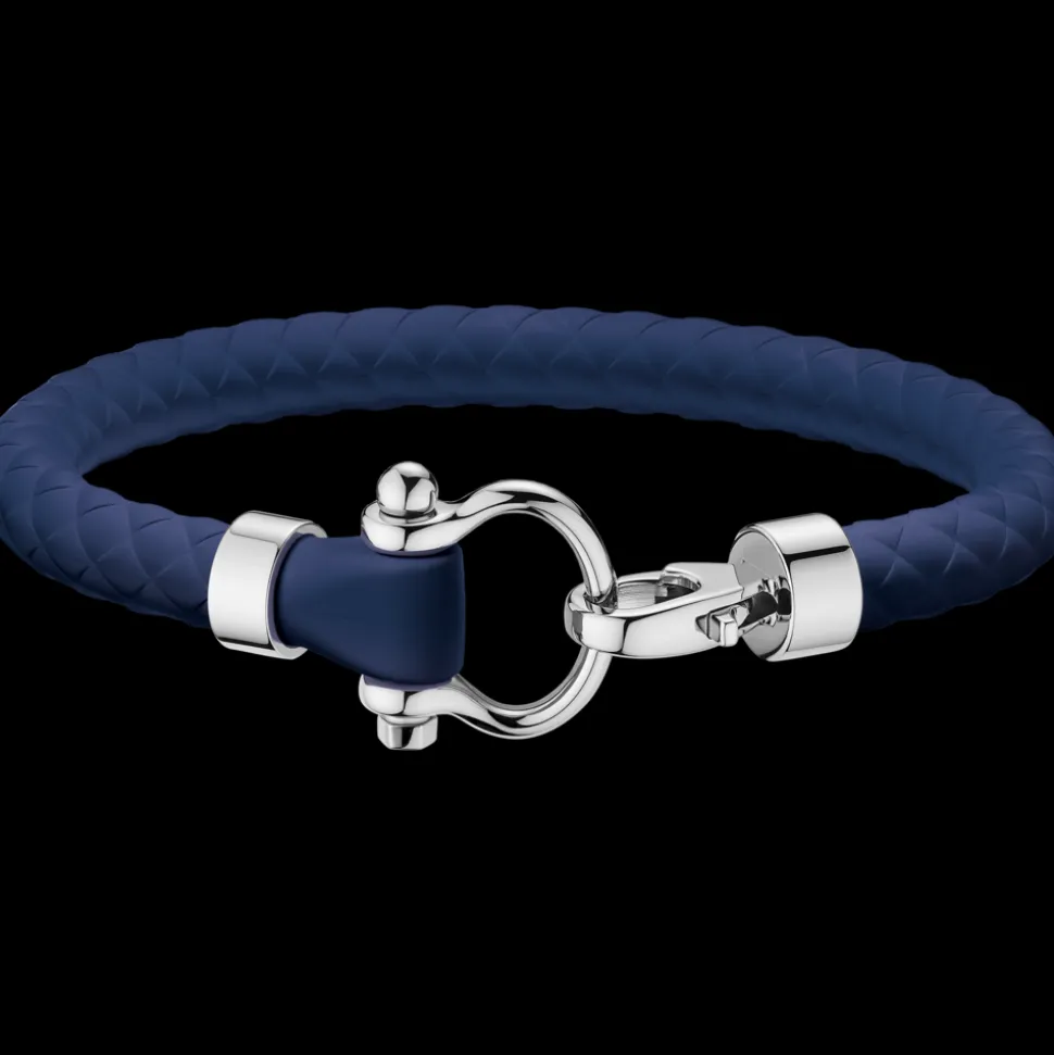 Bracelet, rubber, stainless steel