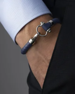 Bracelet, rubber, stainless steel