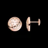 Earring, 18k red gold, mother‑of‑pearl