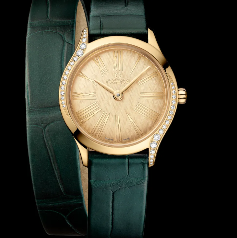 26 mm, Moonshine™ gold on alligator