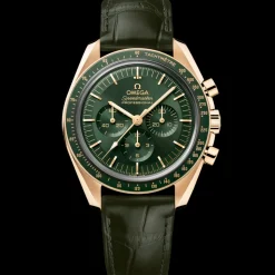 42 mm, Moonshine™ gold on leather strap