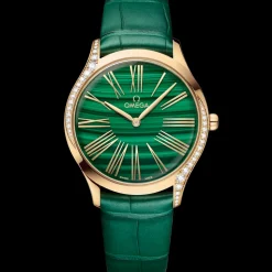 36 mm, Moonshine™ gold on leather strap