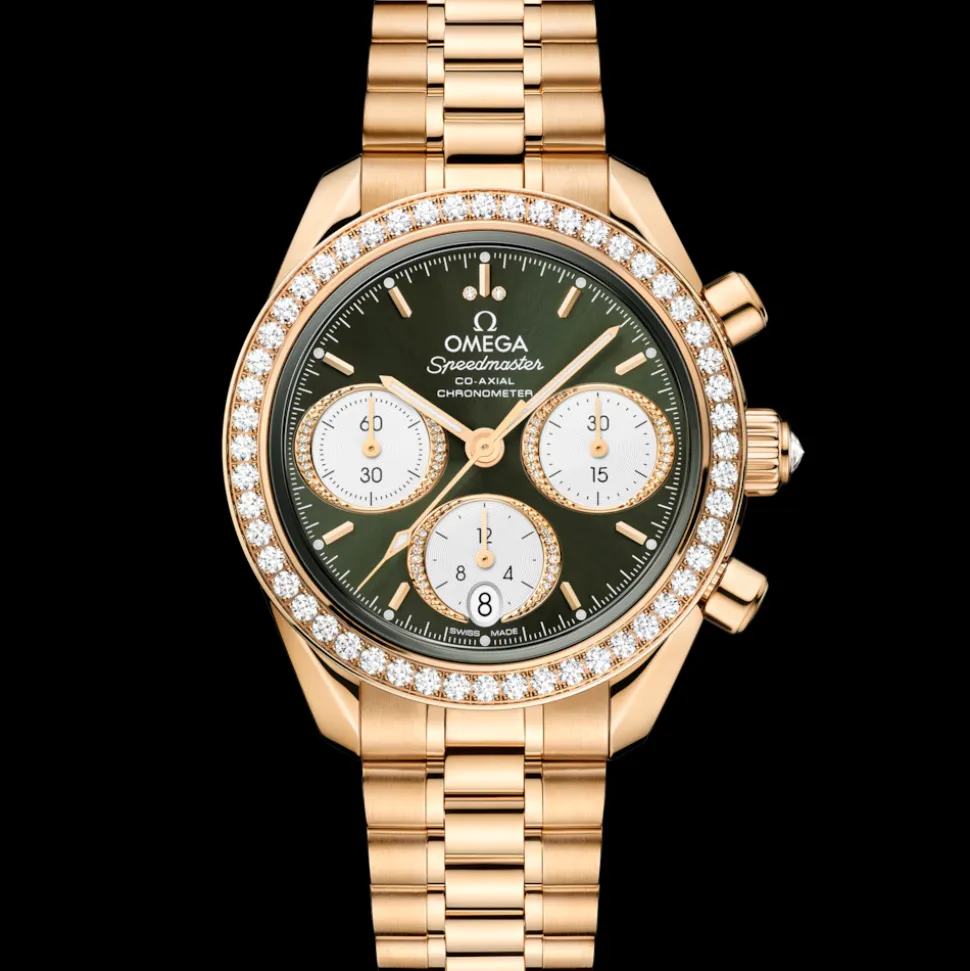 38 mm, Moonshine™ gold on Moonshine™ gold