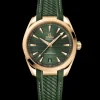41 mm, Moonshine™ gold on rubber strap