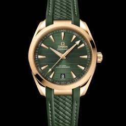 41 mm, Moonshine™ gold on rubber strap