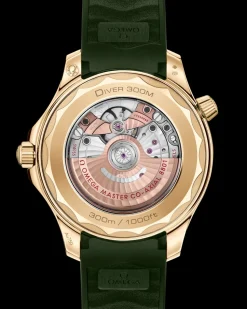 42 mm, Moonshine™ gold on rubber strap