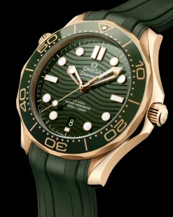 42 mm, Moonshine™ gold on rubber strap
