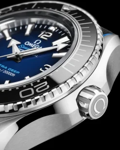45.5 mm, O‑MEGASTEEL on rubber strap