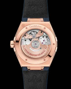 39 mm, Sedna™ gold on leather strap