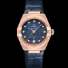 29 mm, Sedna™ gold on leather strap
