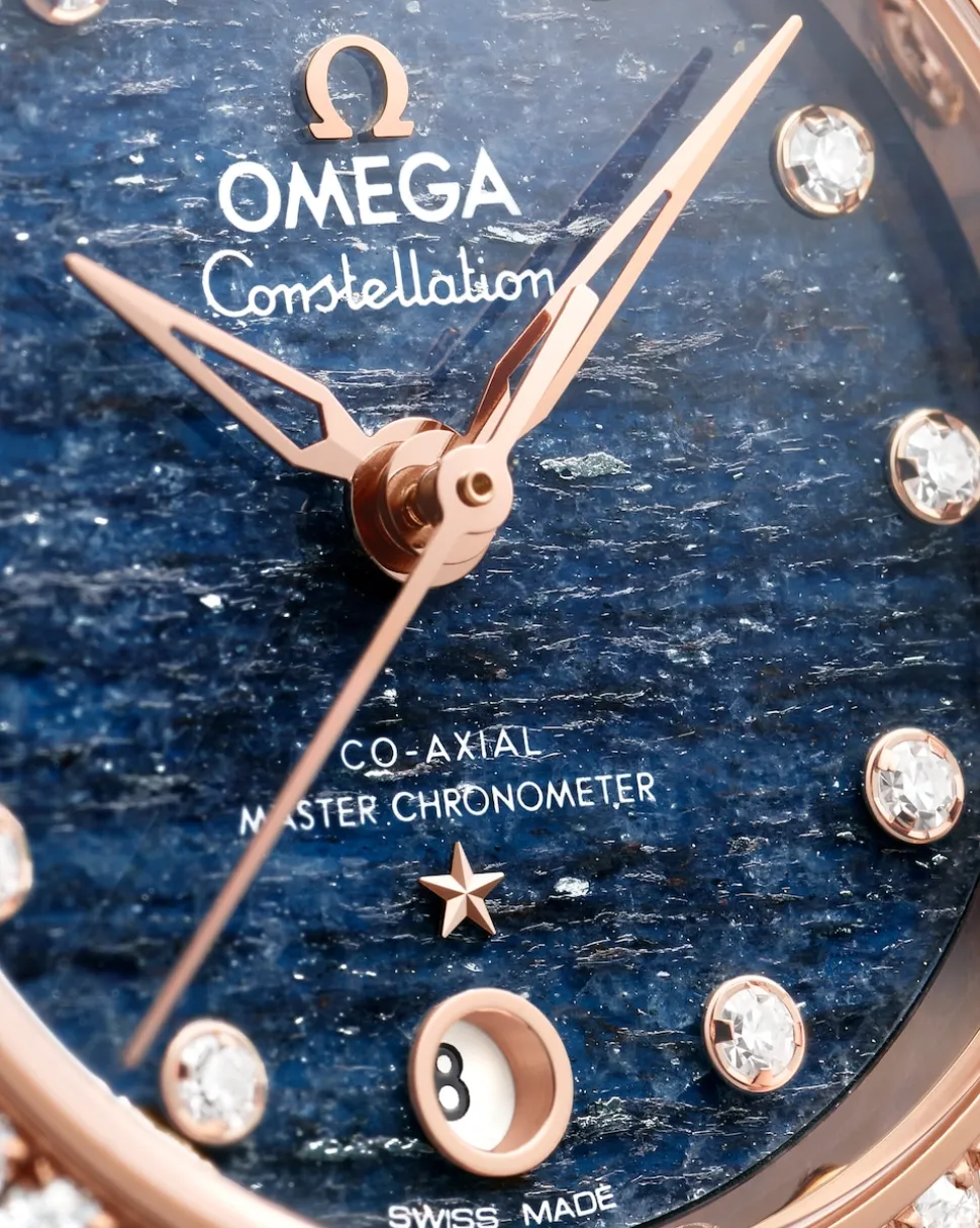 29 mm, Sedna™ gold on leather strap