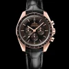 42 mm, Sedna™ gold on leather strap