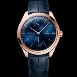 40 mm, Sedna™ gold on leather strap