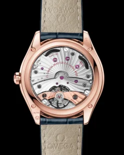 40 mm, Sedna™ gold on leather strap