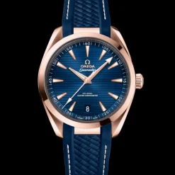 41 mm, Sedna™ gold on rubber strap