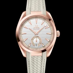 41 mm, Sedna™ gold on rubber strap