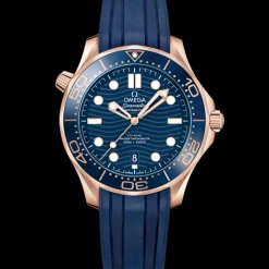 42 mm, Sedna™ gold on rubber strap