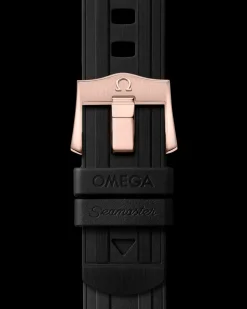 44 mm, Sedna™ gold on rubber strap