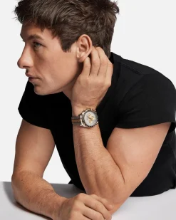42 mm, steel ‑ Moonshine™ gold on steel ‑ Moonshine™ gold