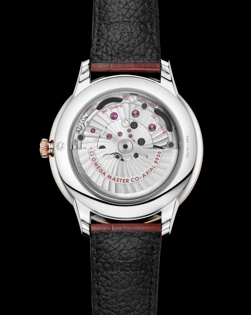 42 mm, steel ‑ Sedna™ gold on alligator