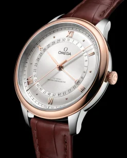 42 mm, steel ‑ Sedna™ gold on alligator