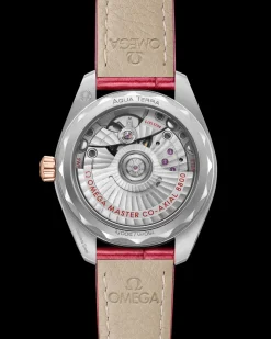 34 mm, steel ‑ Sedna™ gold on leather strap