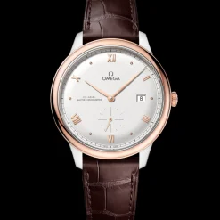 41 mm, steel ‑ Sedna™ gold on leather strap