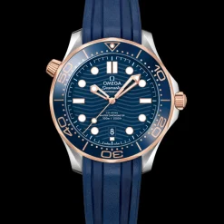 42 mm, steel ‑ Sedna™ gold on rubber strap