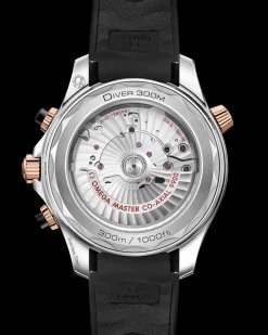 44 mm, steel ‑ Sedna™ gold on rubber strap