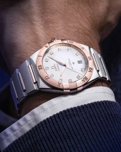 39 mm, steel ‑ Sedna™ gold on steel ‑ Sedna™ gold