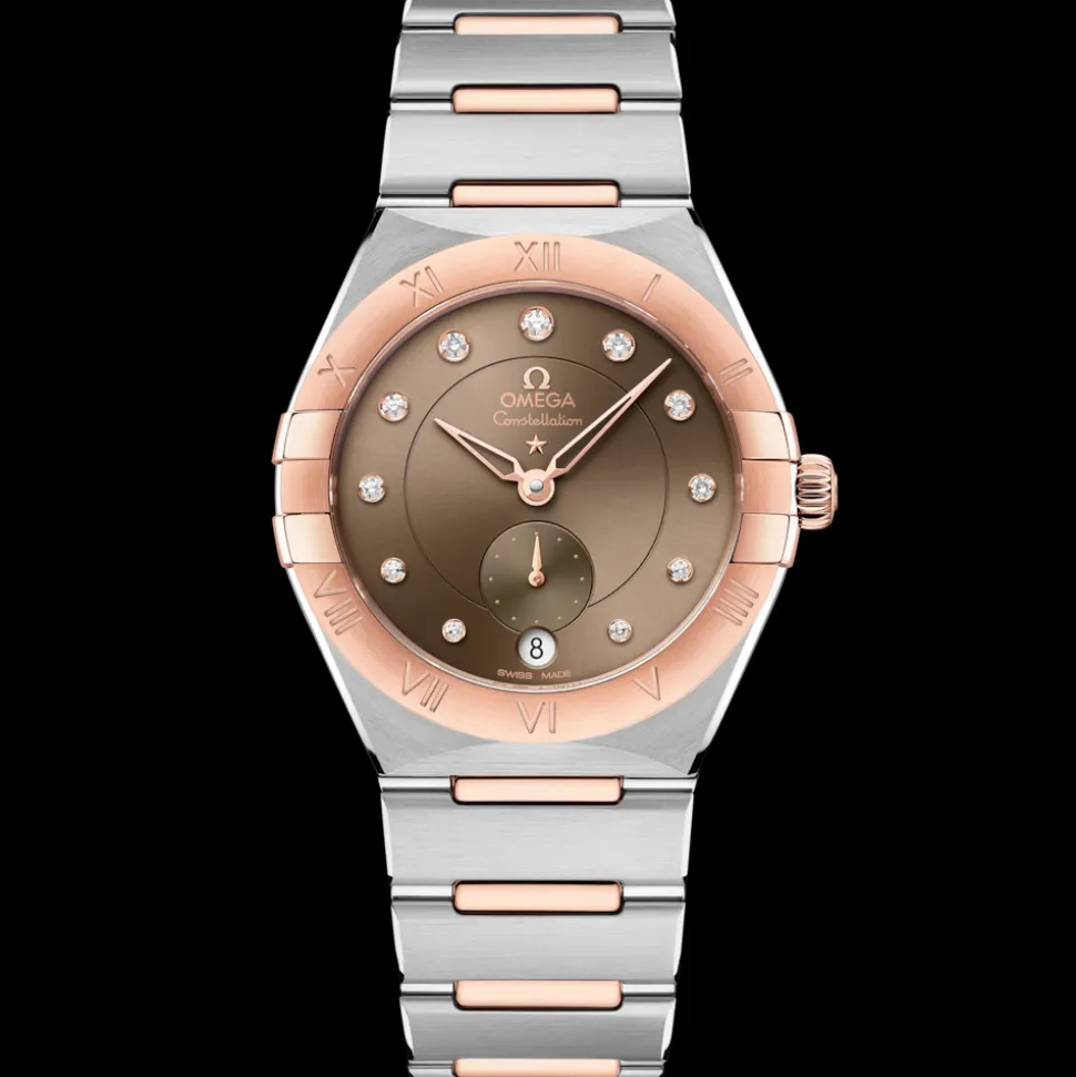 34 mm, steel ‑ Sedna™ gold on steel ‑ Sedna™ gold