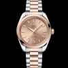 34 mm, steel ‑ Sedna™ gold on steel ‑ Sedna™ gold