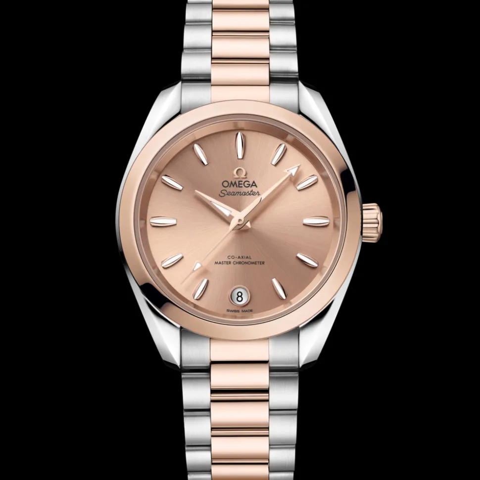 34 mm, steel ‑ Sedna™ gold on steel ‑ Sedna™ gold