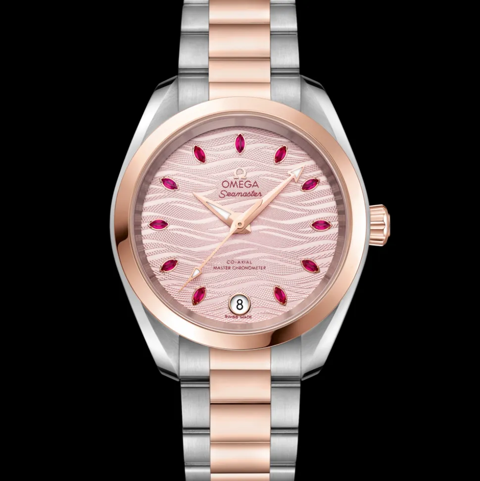 34 mm, steel ‑ Sedna™ gold on steel ‑ Sedna™ gold