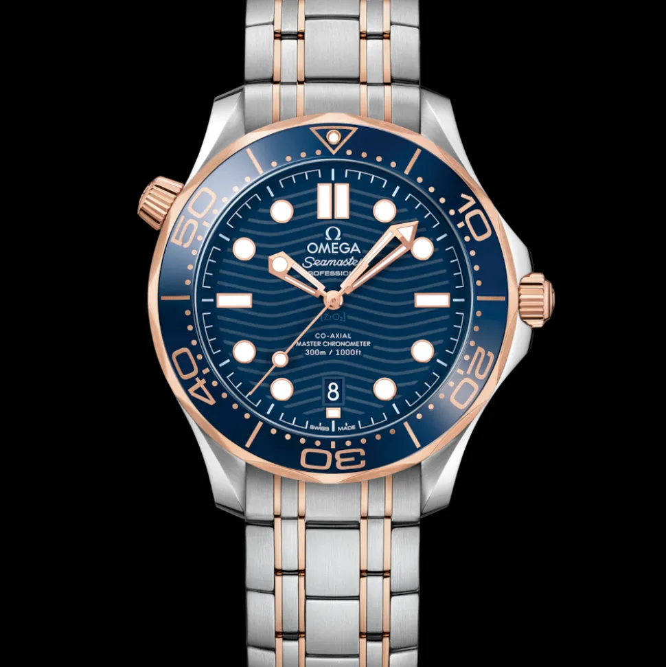 42 mm, steel ‑ Sedna™ gold on steel ‑ Sedna™ gold
