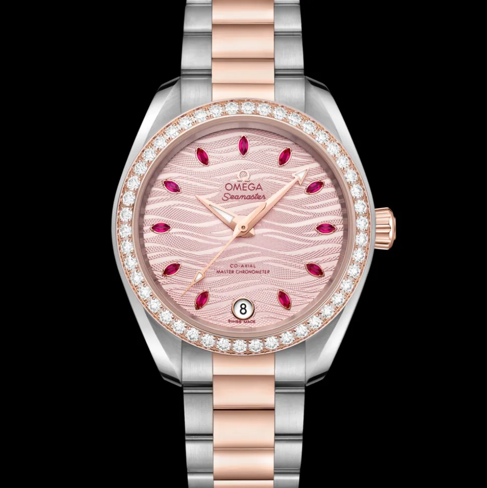 34 mm, steel ‑ Sedna™ gold on steel ‑ Sedna™ gold