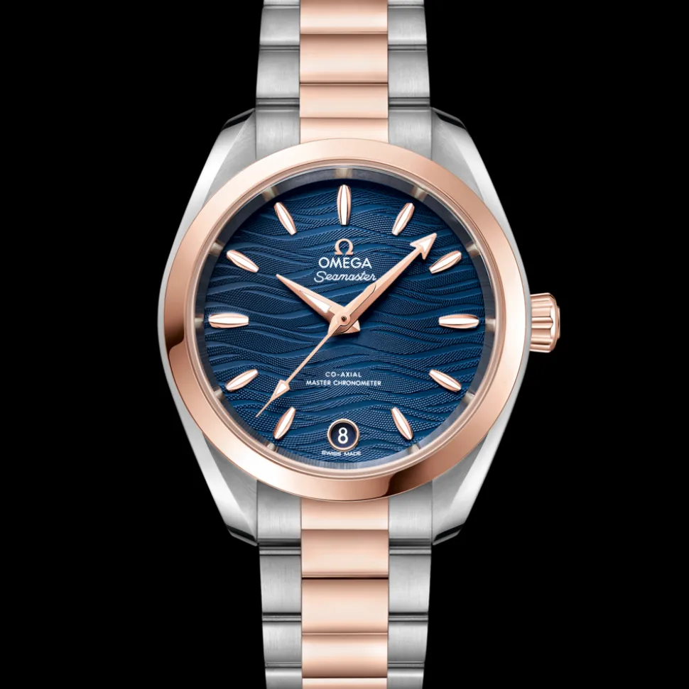 34 mm, steel ‑ Sedna™ gold on steel ‑ Sedna™ gold