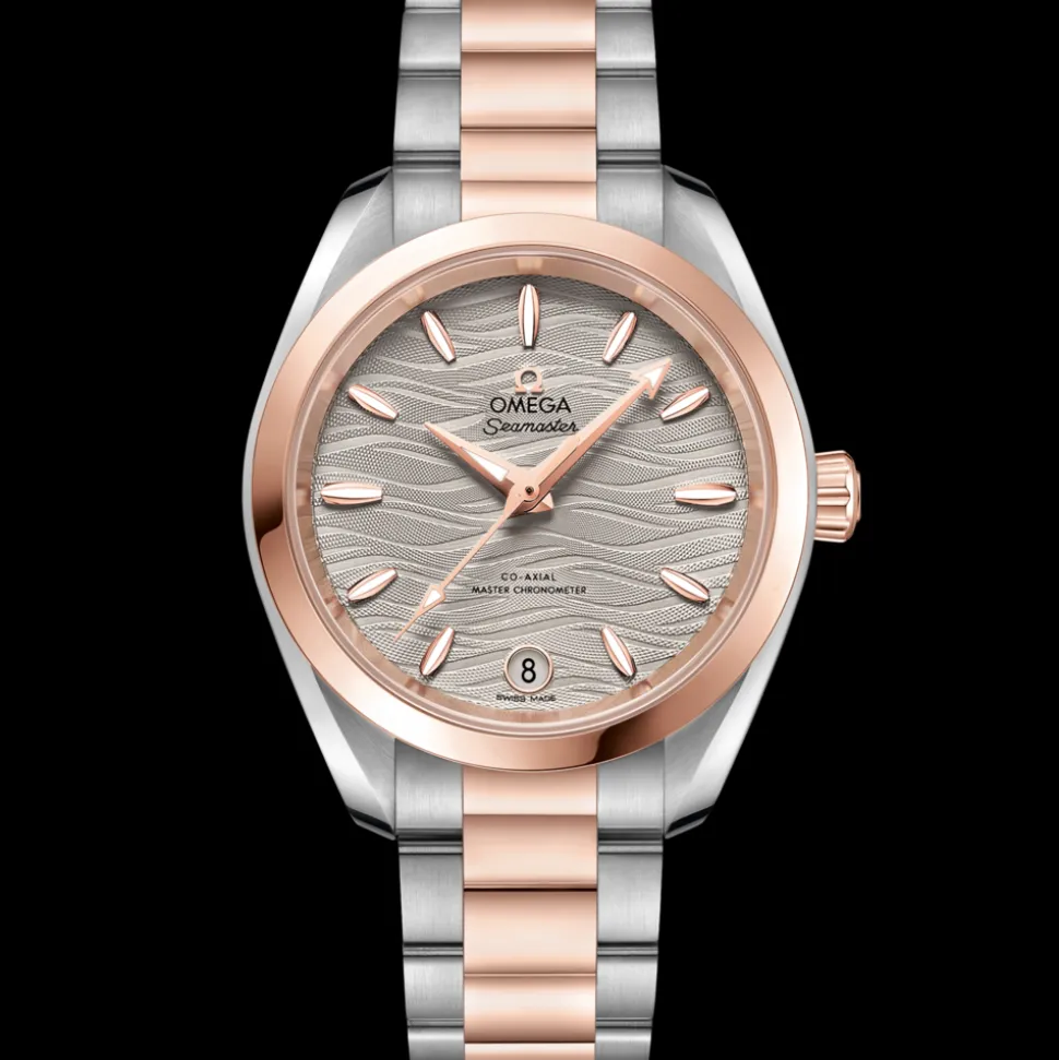 34 mm, steel ‑ Sedna™ gold on steel ‑ Sedna™ gold