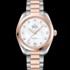 34 mm, steel ‑ Sedna™ gold on steel ‑ Sedna™ gold