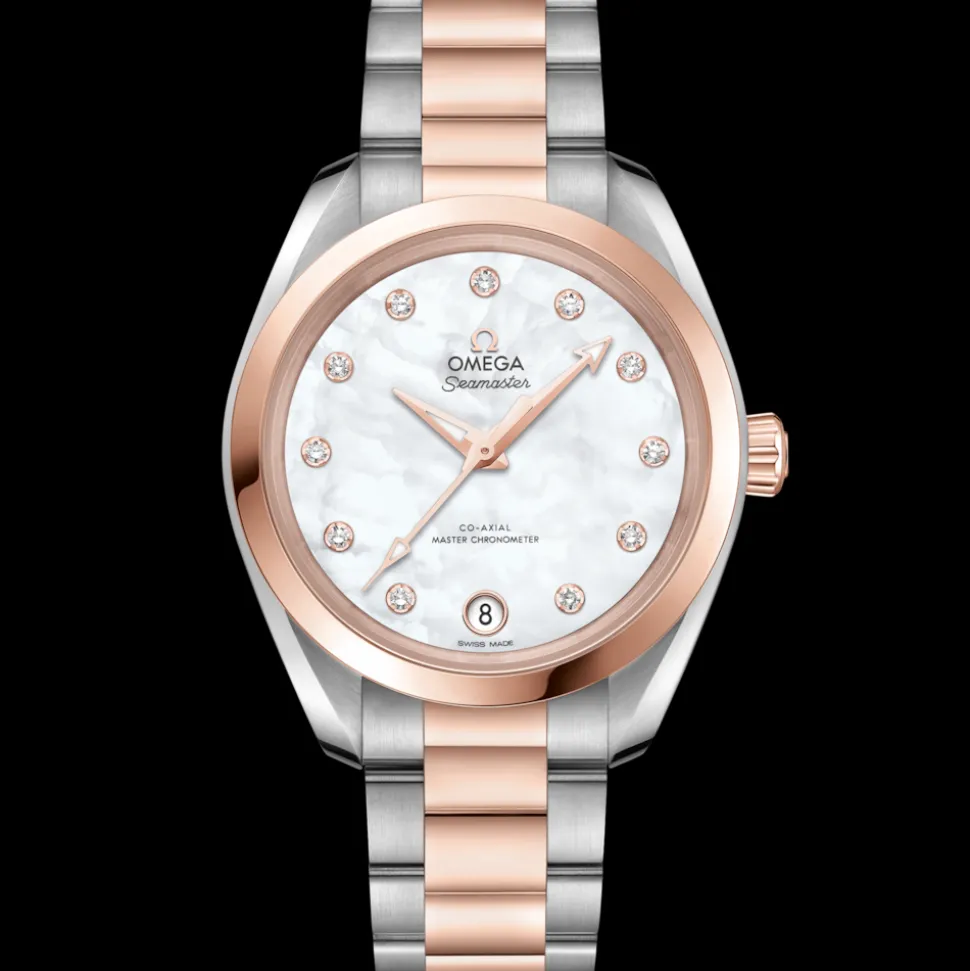 34 mm, steel ‑ Sedna™ gold on steel ‑ Sedna™ gold