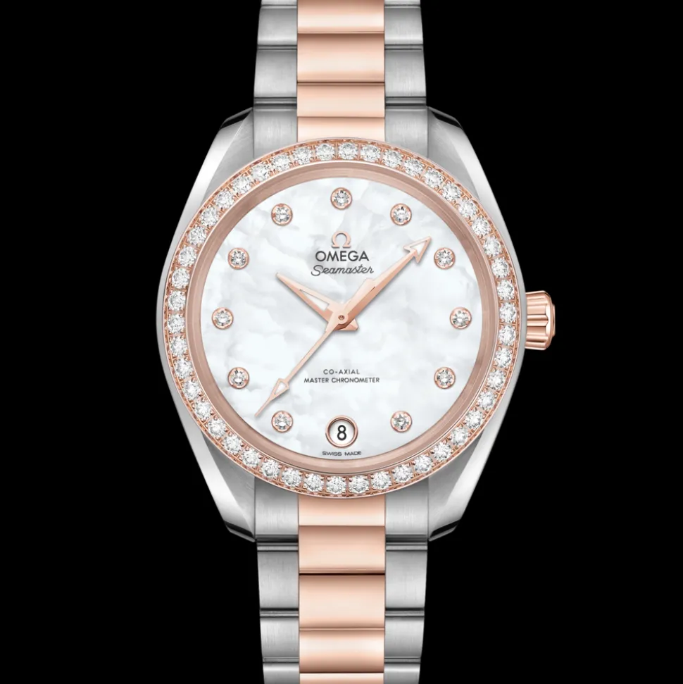 34 mm, steel ‑ Sedna™ gold on steel ‑ Sedna™ gold